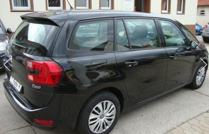 Left hand drive CITROEN C4 PICASSO 1.6 HDI 120BHP SELECTION 7 SEATS
